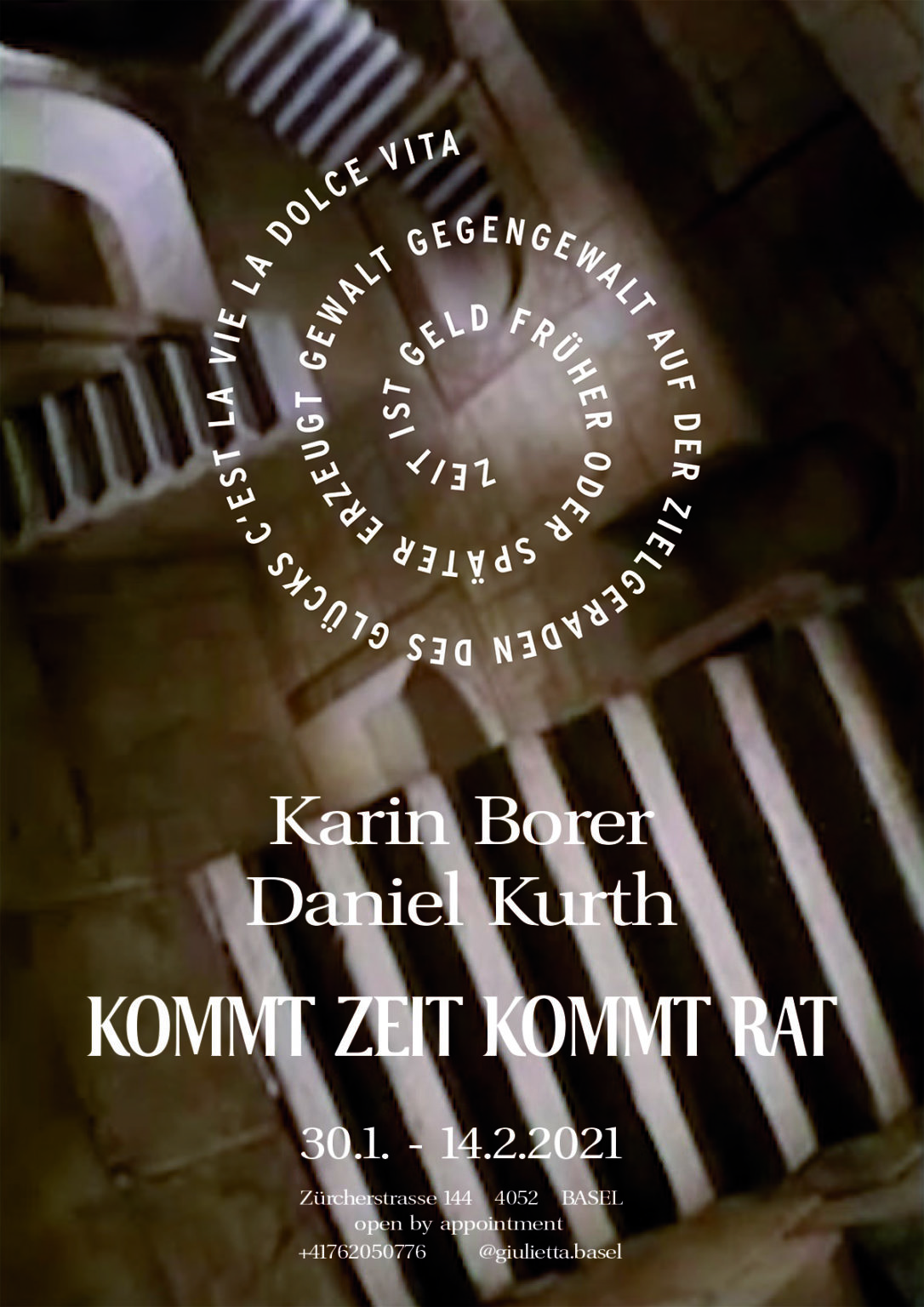Der Tank des Institut Kunst Gender Natur KOMMT ZEIT KOMMT RAT
